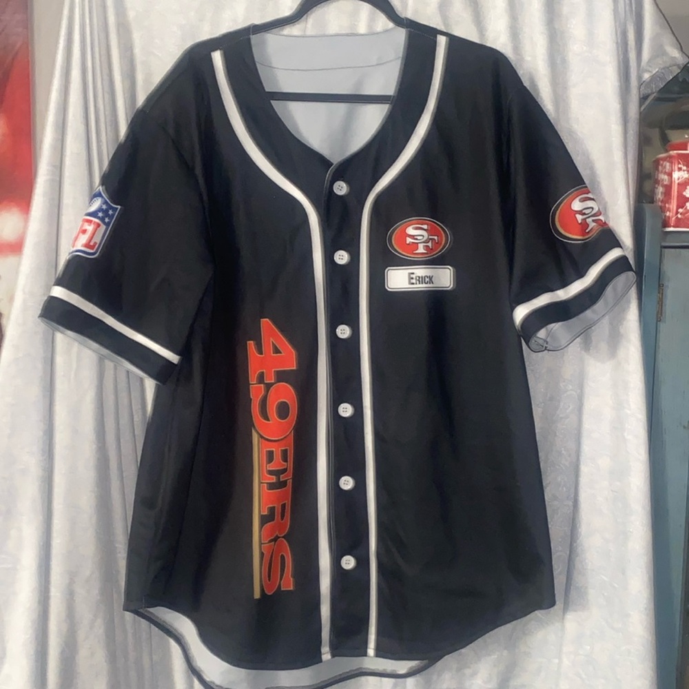 Custom Name NFL San Francisco 49ers Jersey Shirt. XL new.